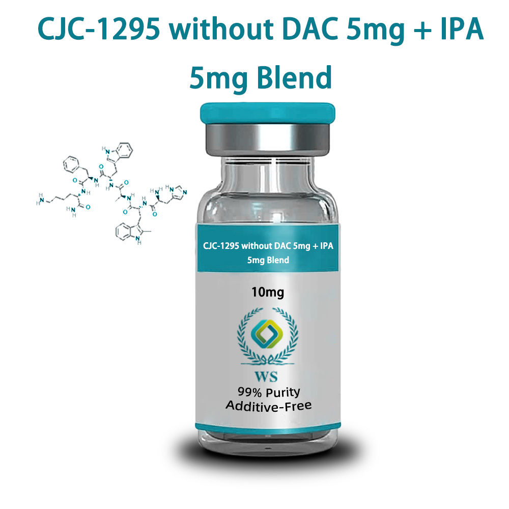 75caad25be41f88a35edef9c98bc6327 CJC-1295 No DAC 5mg + IPA 5mg Blend - Image 1